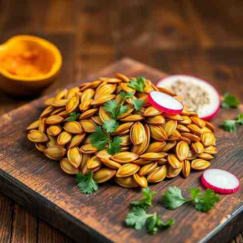 Guatemalan Pepián Recipe - Shelled Pumpkin Seeds Roasted
